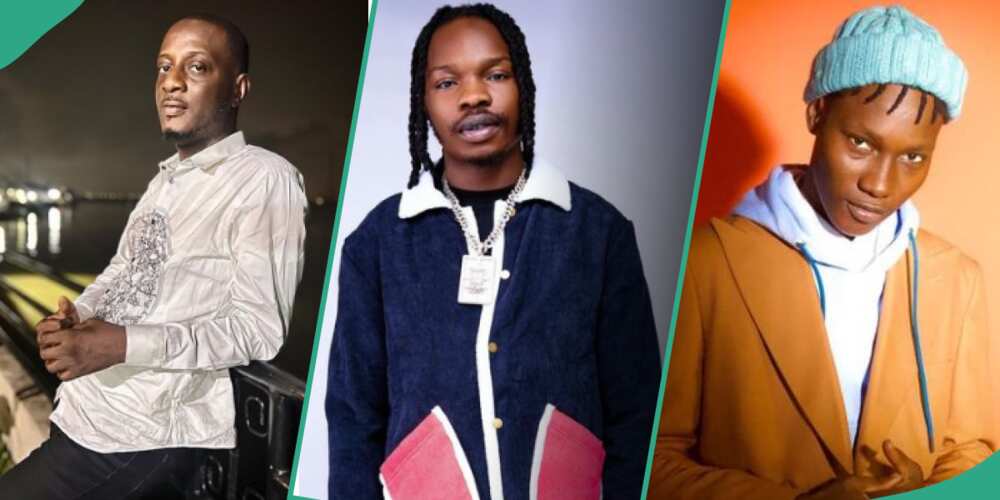 Photos of ID Cabasa, Naira Marley and Zinoleesky