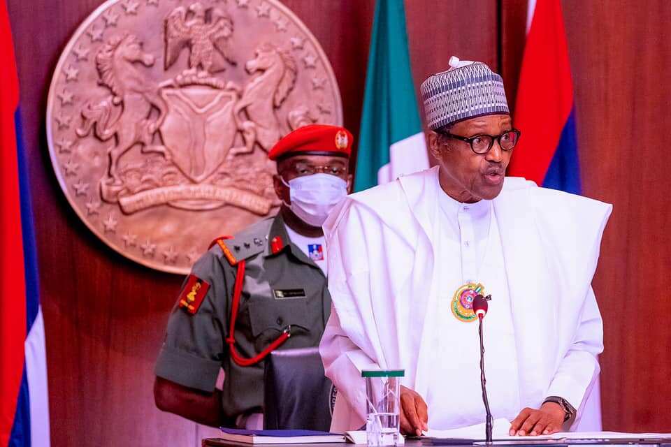 Buhari blames Nigeria's recession on COVID-19