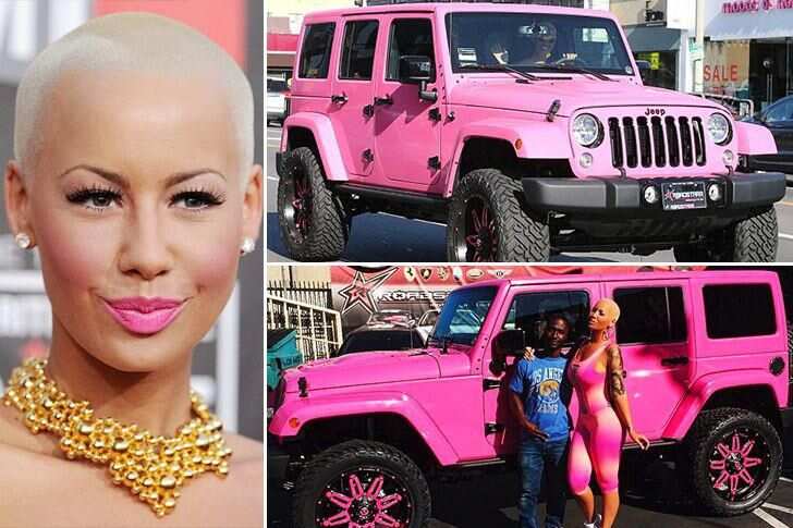 Here's a look into Amber Rose's Car Collection