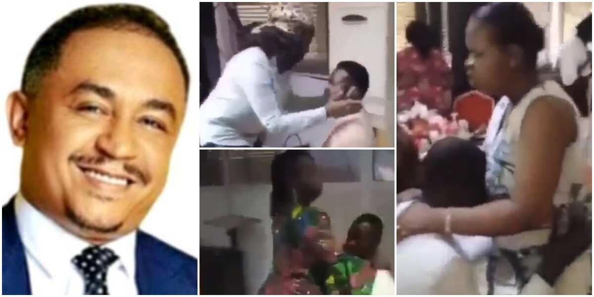 Daddy Freeze reacts to viral video of wives praying for their husbands not to cheat, says it will not work