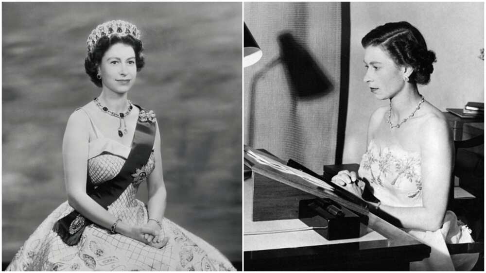 Queen Elizabeth died at the age of 96/Young Queen Elizabeth