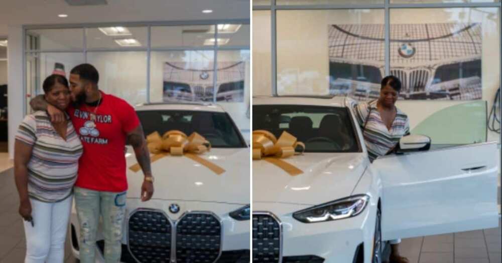 Son, Surprises Mom, New BMW