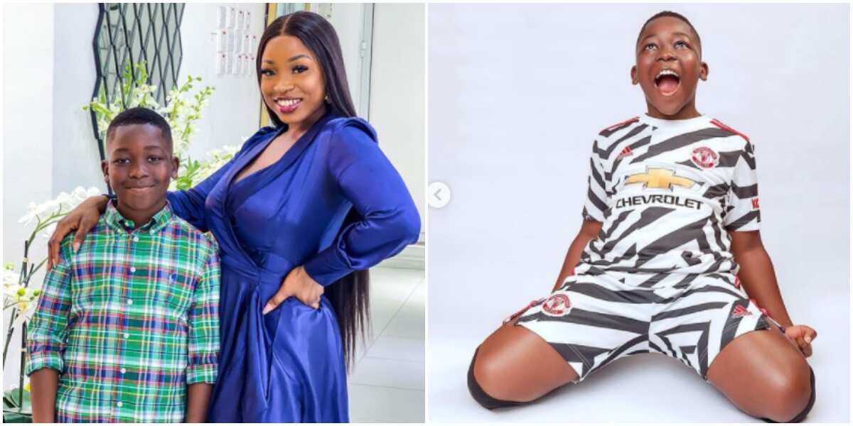 BBNaija star Jackie B releases cute photos, pens emotional note to son as he clocks 10