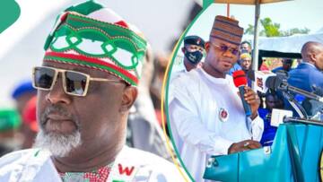 Yahaya Bello vs EFCC: Video of Dino Melaye taunting ex-Kogi governor trends, Nigerians react