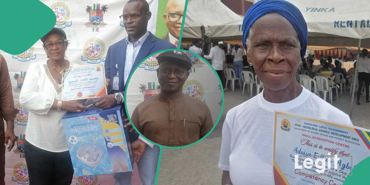 Photos: How 77-year-old woman emerged best graduating student in Lagos vocational training programme