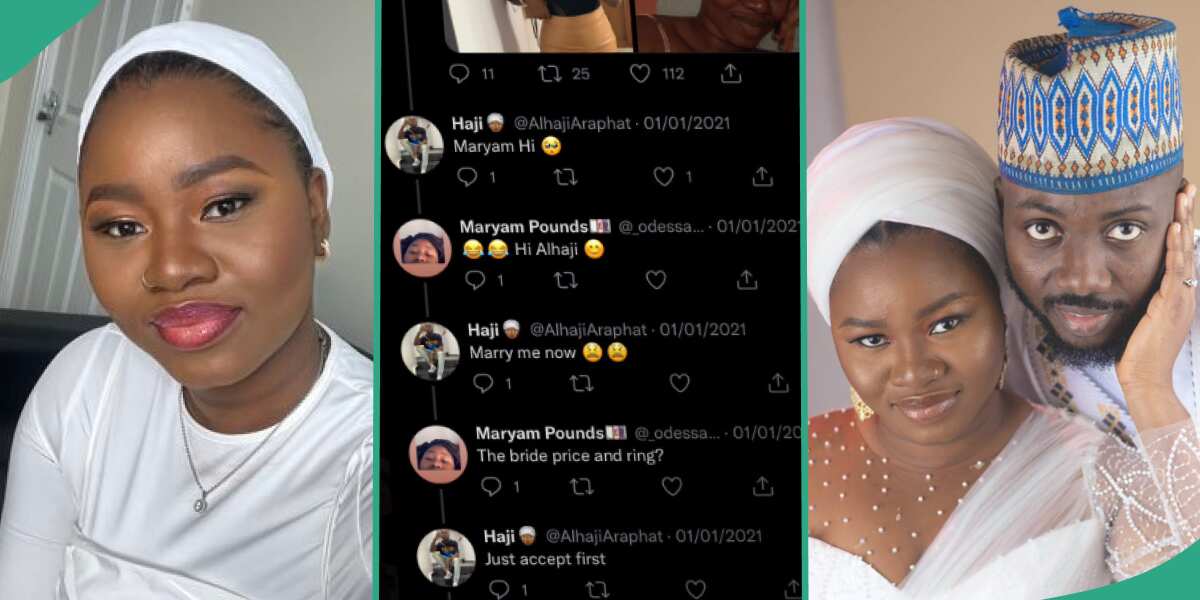 Photos: See how a Nigerian lady met her husband on social media, you will be surprised