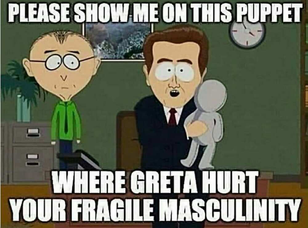 Masculinity fragile