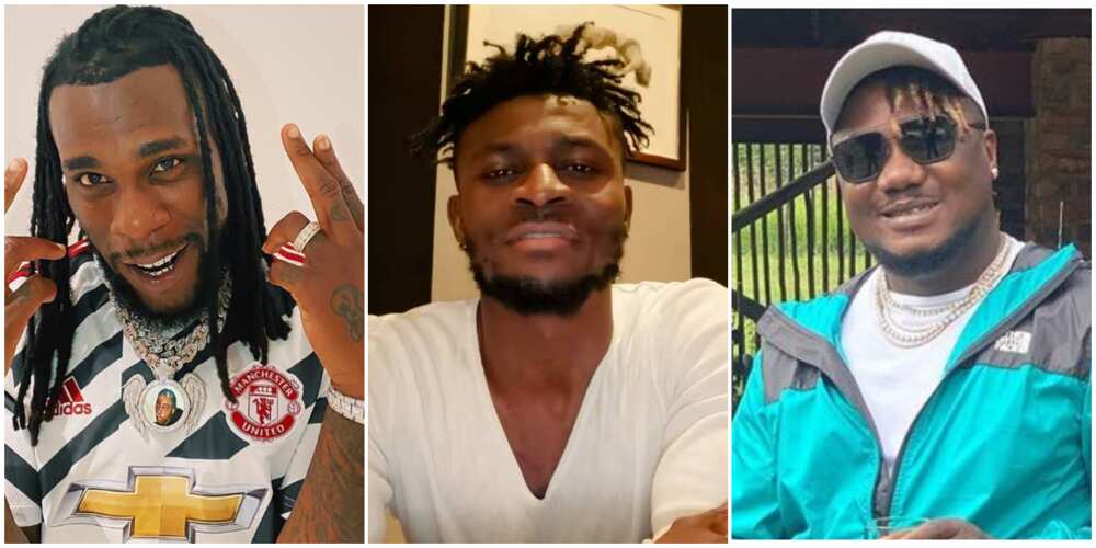 Footballer Obafemi Martins calls for calm, says issue with Burna Boy and CDQ has been resolved