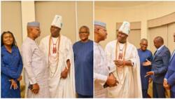 “Sheath your swords and support Tinubu for a Greater Nigeria”: Ooni of Ife tells Atiku, Peter Obi's supporters