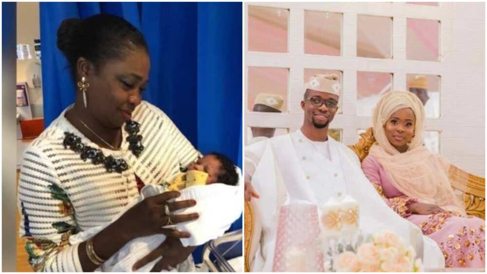 Hon Abike Dabiri-Erewa, Governor Amosun become grandparents