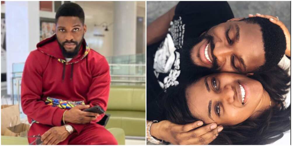 Where’s Alex: Nigerians React as BBNaija’s Tobi Bakre Shares Beautiful Photo With Girlfriend