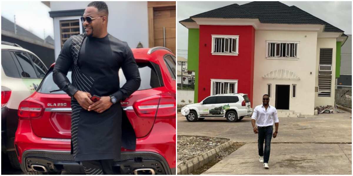 Bolanle Ninalowo officially becomes a landlord in Ibadan as he acquires first home, shares photos