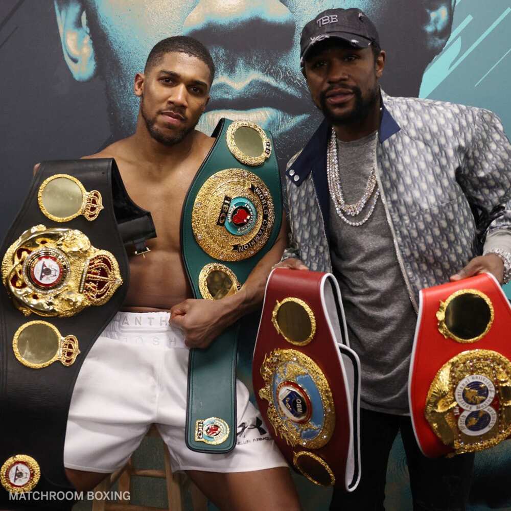 Anthony Joshua reveals Mayweather told him boxing is ‘chess not checkers after Pulev win