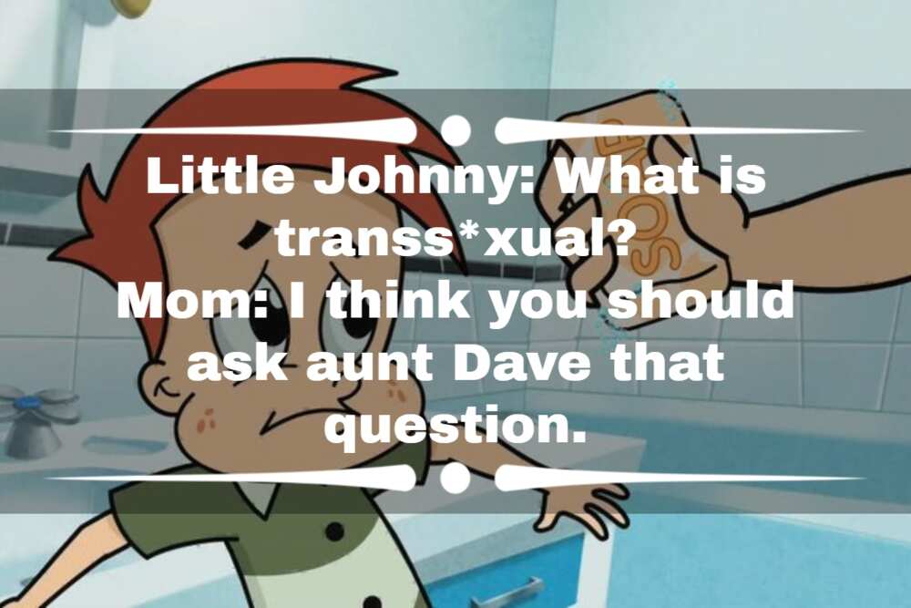 Clean Little Johnny's jokes