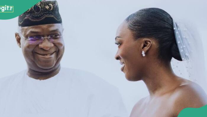 "Golden moment": Former Lagos Governor Fashola emotional as he marries off daughter