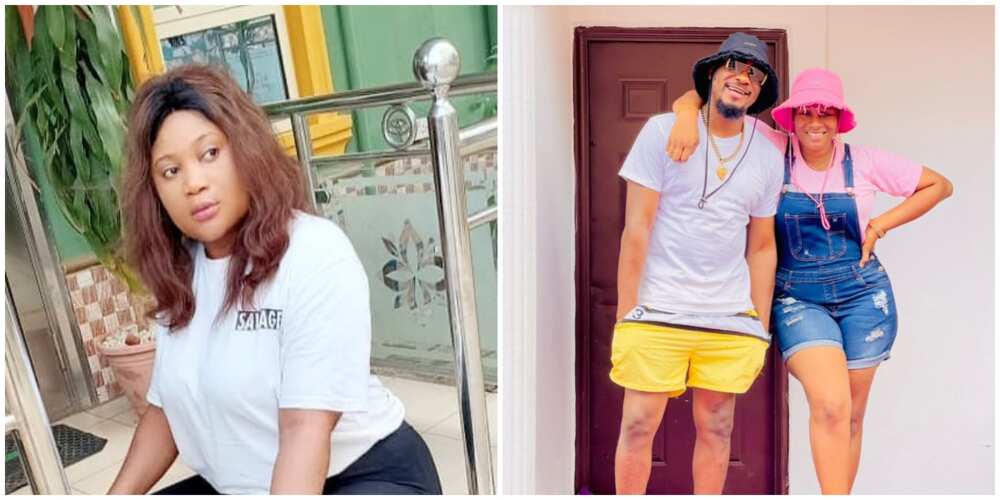Nollywood Esther Nwachukwu, Jnr Pope with his Wife Nollywood Esther Nwachukwu, Jnr Pope with his Wife