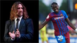 Barcelona legend sends stunning message to Oshoala after she helped Spanish club defeat Arsenal in Women UCL