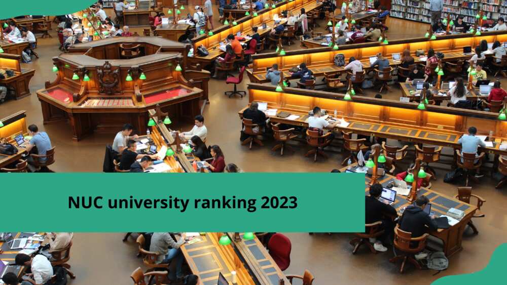 NUC university ranking 2023 Which university tops the list? Legit.ng