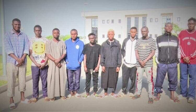 10 students of Yahoo Yahoo academy arrested (see their faces)