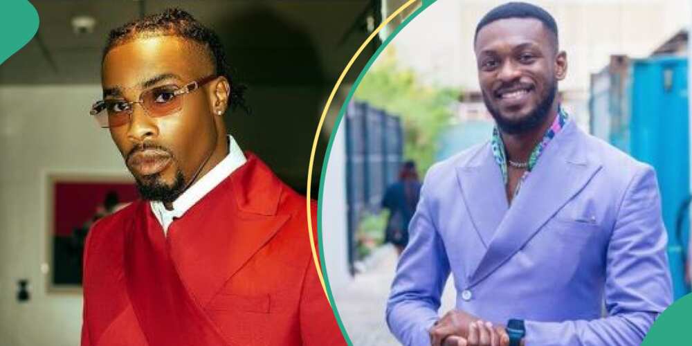 BBNaija All Stars housemates Neo and Adekunle BBNaija All Stars housemates Neo and Adekunle
