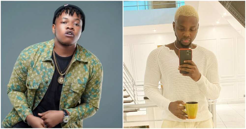 Alleged theft: Kizz Daniel called out.