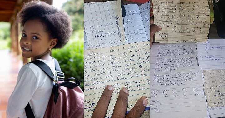 9-year-old girl abandoned by dad writes a letter to helper