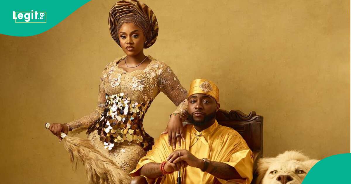 Chivido: See video of Davido's majestic throne as he gets set to marry Chioma