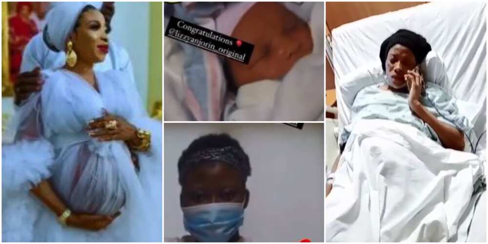Is This America? Fans React As Hospital Video of Lizzy Anjorin With Her Newborn Baby Emerges