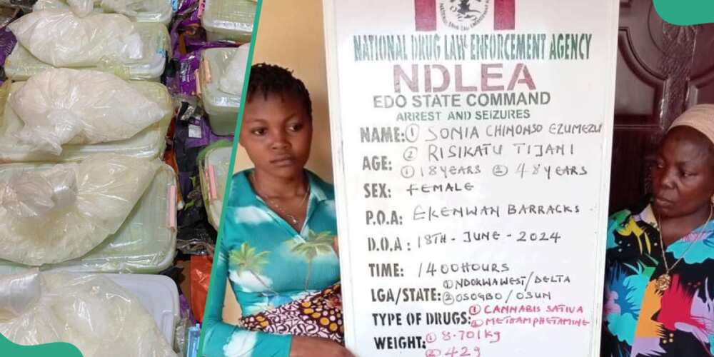 NDLEA Arrests 2 Ladies For Using Snake-Guarded Shrine to Store Drugs in Edo