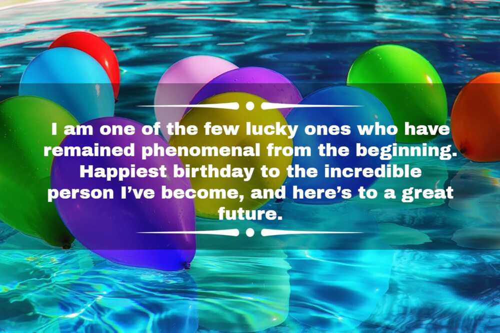 best motivational birthday wishes for self