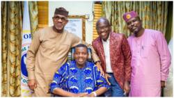 Daddy GO: Photos emerge as Nigerian Governor celebrates Pastor Adeboye on 80th birthday