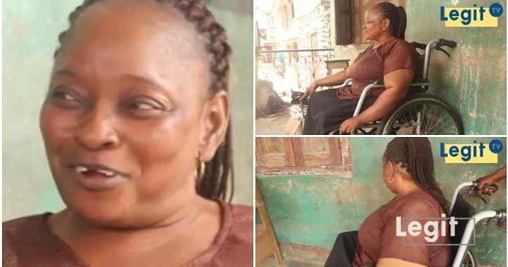 Disabled woman, physically challenged, abandoned by husband