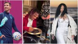 “Did he use It to eat?”: Fans react as CKay joins Rihanna, Messi signs a plate at Cesar’s restaurant in Paris