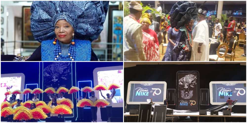 Photos, Videos From Carnival-Like Birthday Party of Nigerian Artist, Founder of Nike Art Gallery