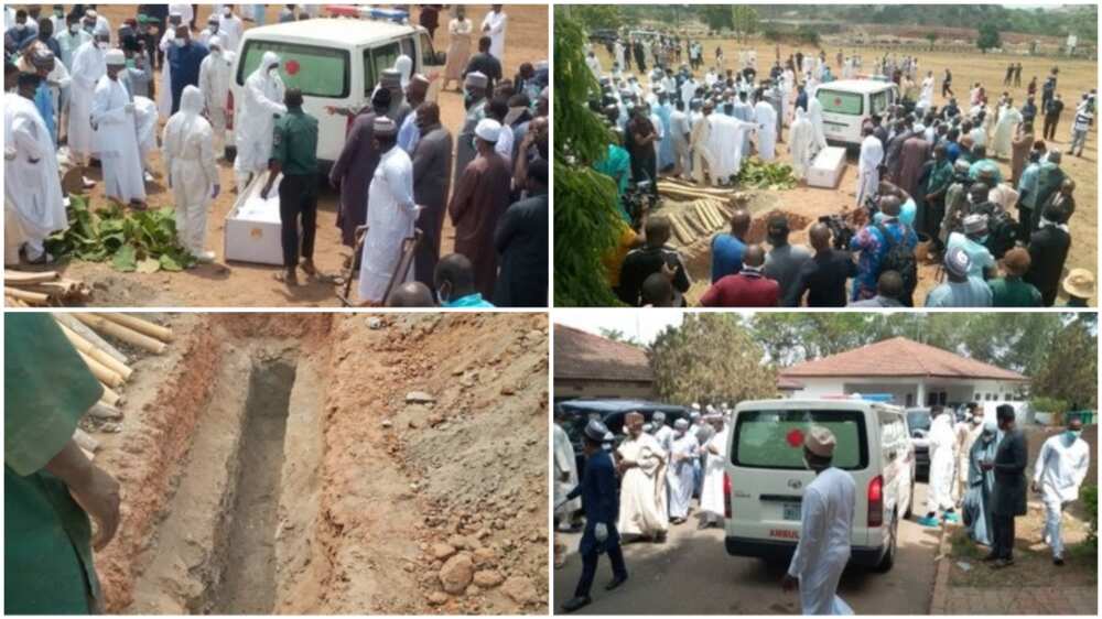 Abba Kyari: Buhari's late chief of staff buried in Abuja