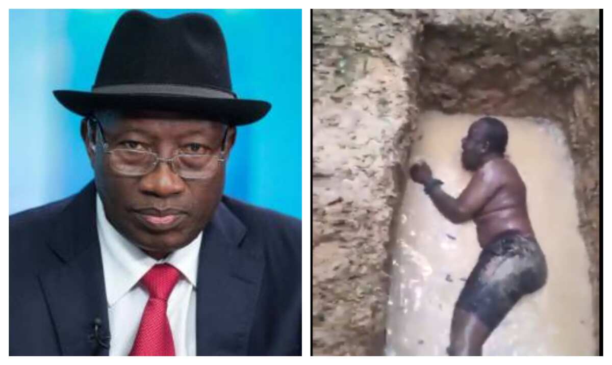 Viral video: Goodluck Jonathan's cousin cries for help from kidnappers' grave, abductors wants N100m