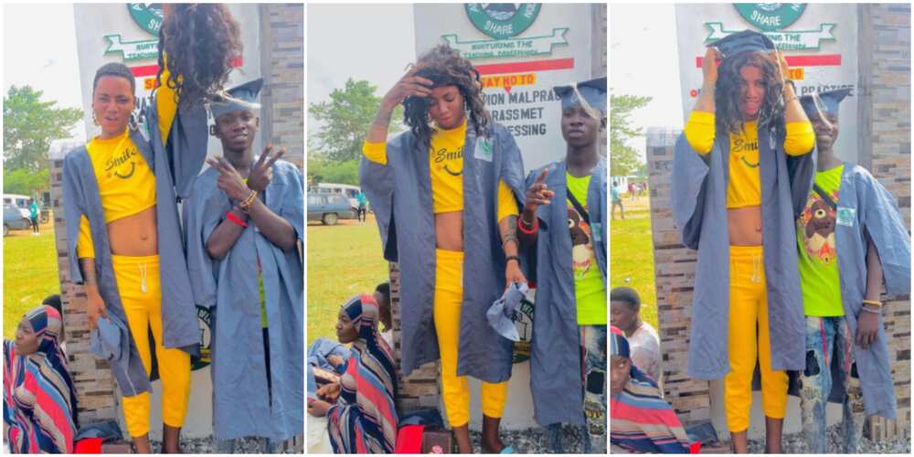 Yebedo's matriculation, Bobrisky fan