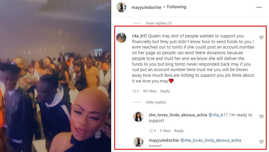 May Yul Edochie and fans. May Yul Edochie and fans.