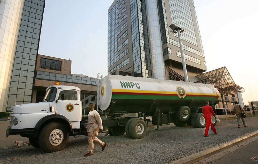 NNPC headquarters in Abuja to Lagos