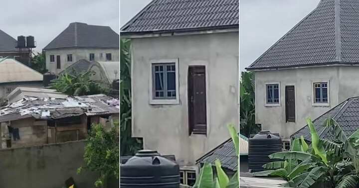 Nigerian man shares video of strange building