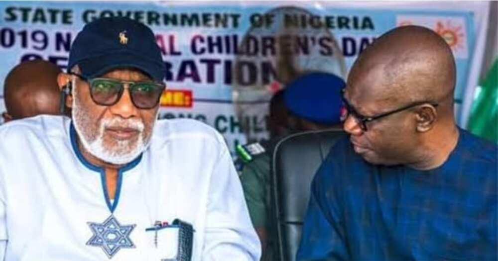 Ondo election: Akeredolu, Mimiko trade words over guber poll