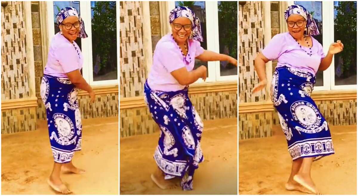 Your Mother is Good: Elegant Mum in Native Wrapper Dances to