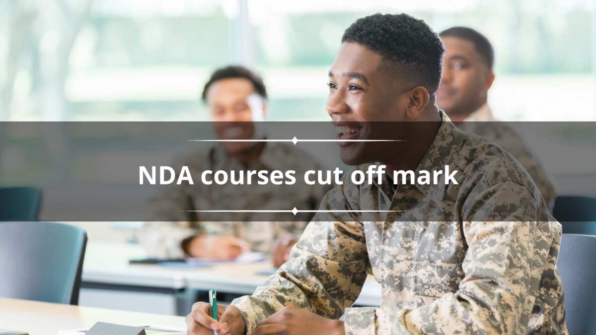 NDA courses cutoff marks for the 2024/2025 admission period All you