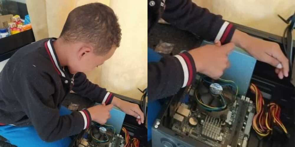 Grandpa Bursts With Pride as Grandson,7,Builds Computers From Scratch Grandpa Bursts With Pride as Grandson,7,Builds Computers From Scratch