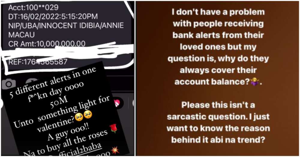 Gifty Powers asks genuine question about account balance
