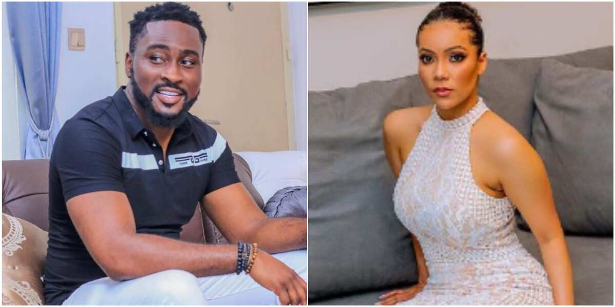 BBNaija finale: I love you, Pere tells Maria on stage as he gets evicted from show