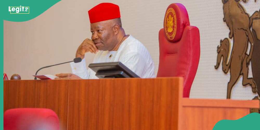 Bola Tinubu, senate president, 10th Assembly, Godswill Akpabio