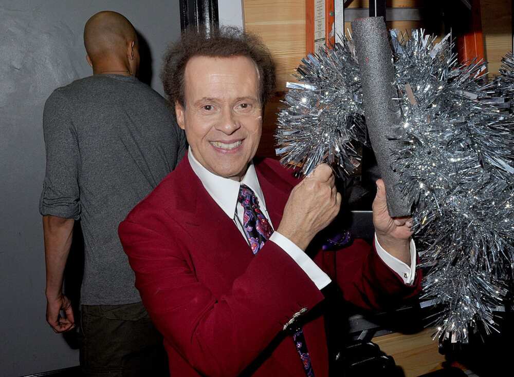 Richard Simmons at a comedy concert in Los Angeles