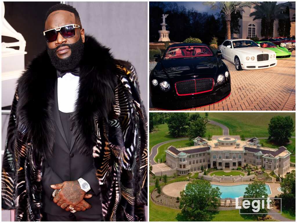 rick ross house and cars
