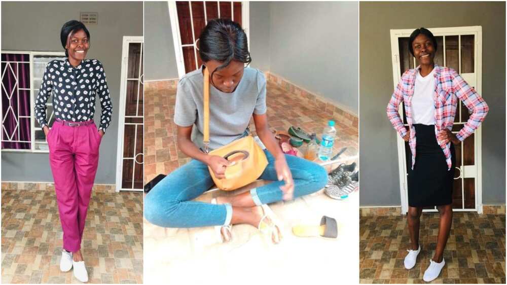 Nursing Student Turns Shoe Repairer, Reveals how it all Started, her Story Generates Reactions